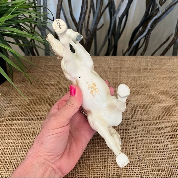 Vintage Ceramic White Horse - Picture 9 of 9